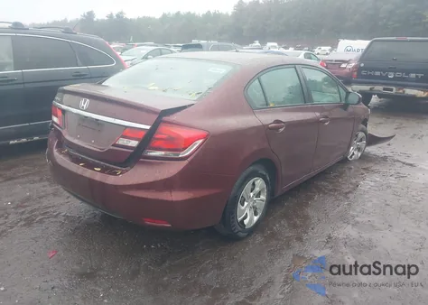 2015 Honda Civic Lx from USA, damaged, VIN 19XFB2F57FE085583